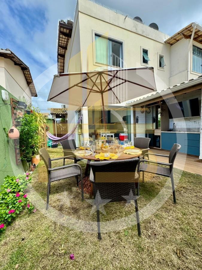 Casa em Condomínio para Venda em Camaçari, Alphaville (Abrantes), 2 dormitórios, 2 suítes, 3 banheiros, 2 vagas